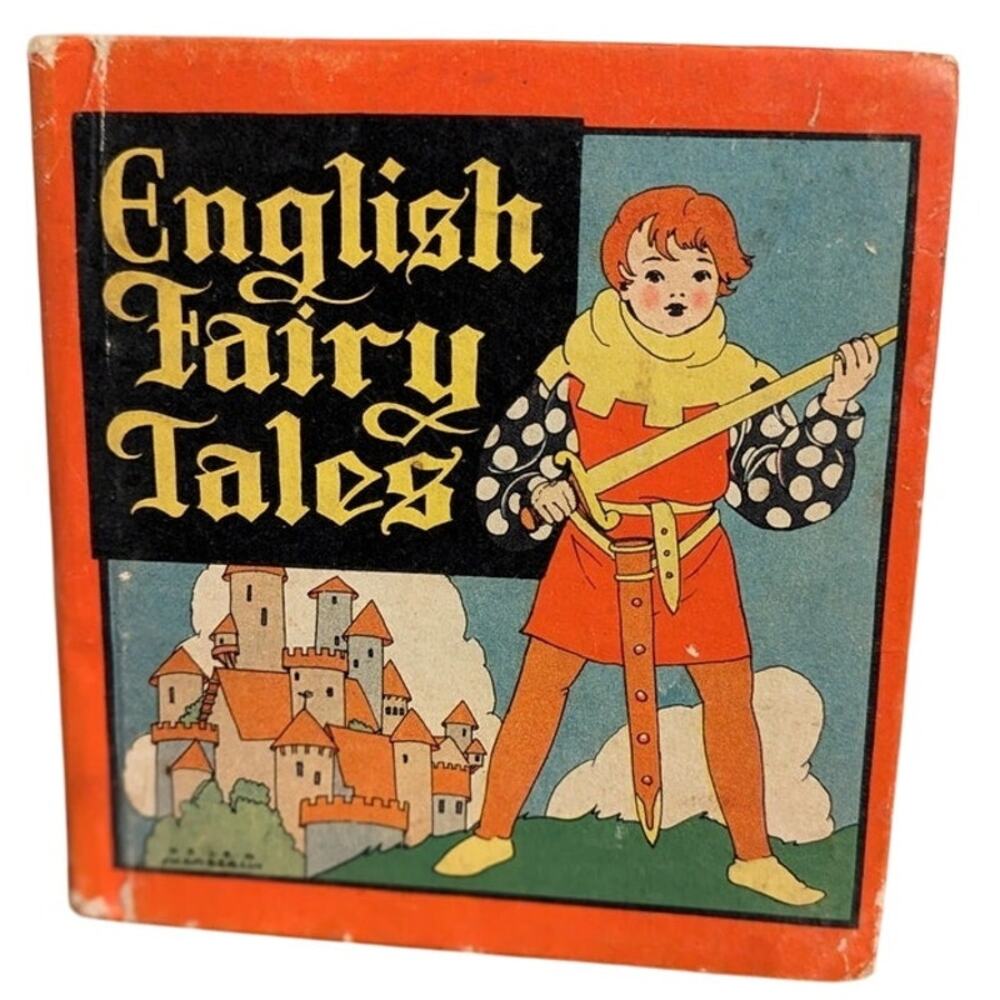 1917 Vtg Fairy Tales Hard Cover Book